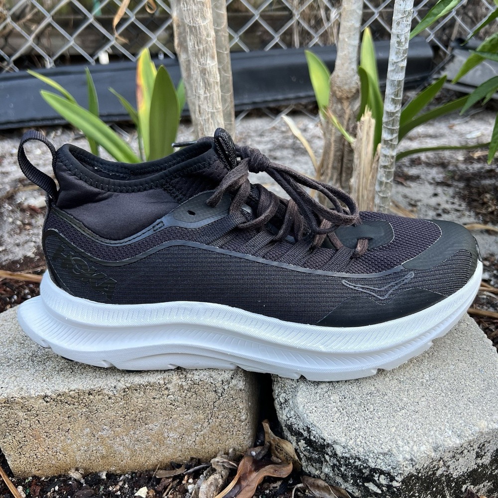 Used Once HOKA Kawana Mid 1169290 BWHT Women's Size 8 Running Shoes